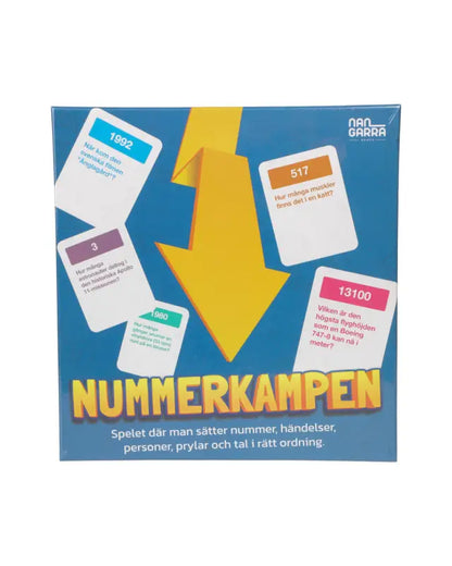 Nummerkampen sällskapsspel - Sällskapsspel