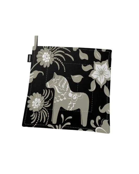 Nusnäs Grytlapp 22x22cm svart - Kök