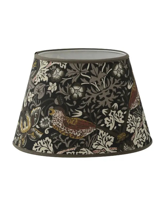 Nutcracker oval 20cm brun - Lampskärm