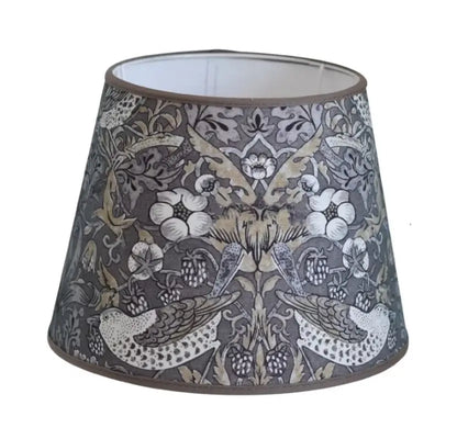 Nutcracker rund 20 cm grå - Lampskärm