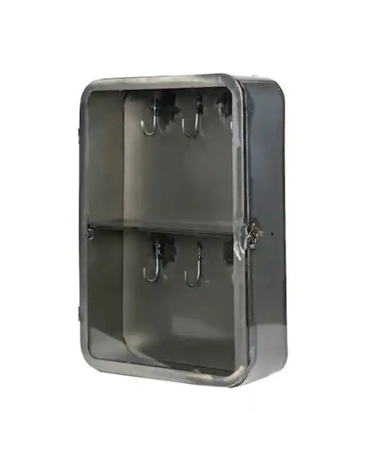 Nyckelskåp Rå Metall - Nyckelskåp