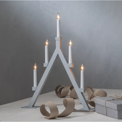 Oliver Ljusstake grå 55cm - Belysning