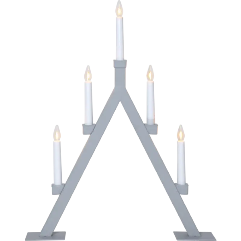 Oliver Ljusstake grå 55cm - Belysning