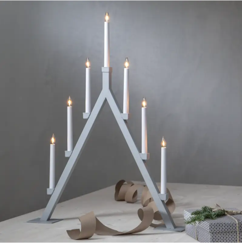 Oliver Ljusstake grå 75cm - Belysning