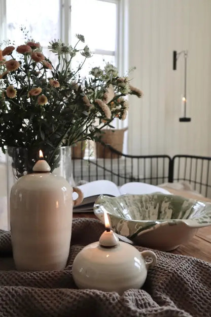 Oljelampa Peggy 11,5 x 9 x 18,5 cm - Oljelampa