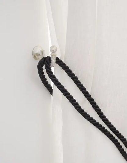 Omtagskrok 2-pack SVART - omtagskrok