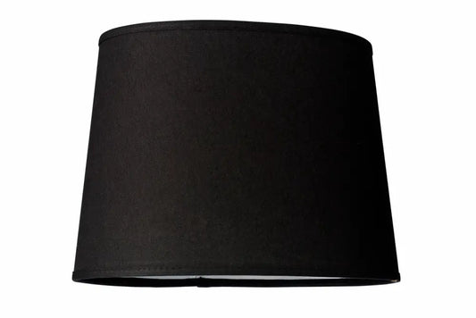 Oval lampskärm svart S2802 skärm - Lampskärm