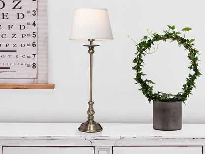 Oval lampskärm vit S2201 - Lampskärm