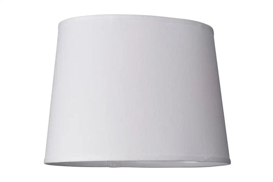 Oval lampskräm vit S2801 - Lampskärm