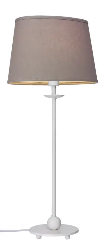 Oval lamskärm grå S2510 - Lampskärm