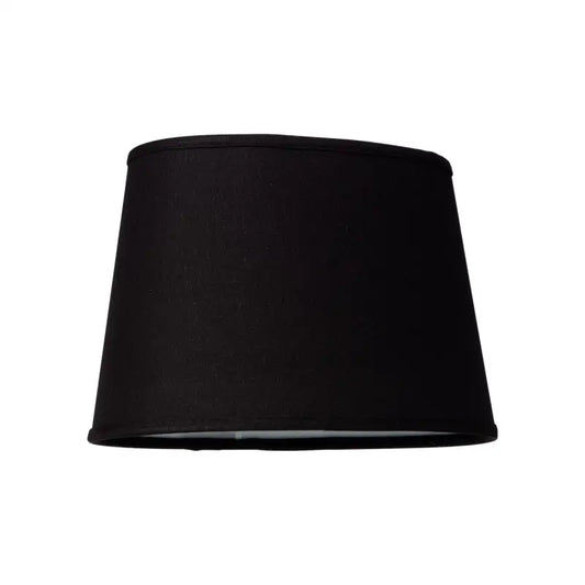 Oval lamskärm svart S2502 - Lampskärm