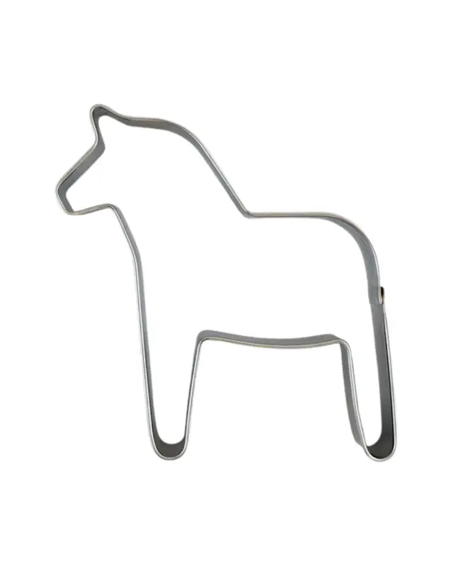 Pepparkaksform Dalahäst i Rostfritt Stål 11 cm - Form