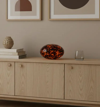 Perla Bordslampa 18 cm amber - Belysning