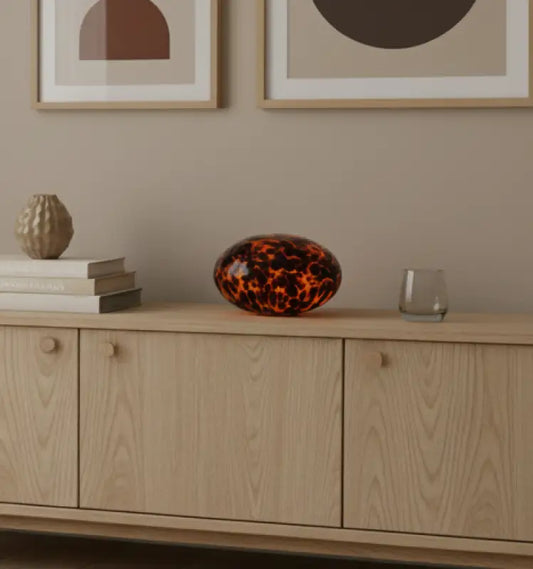 Perla Bordslampa 18 cm amber - Belysning