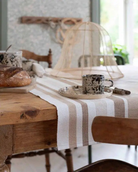 Petter löpare 35x120cm sand - Textil