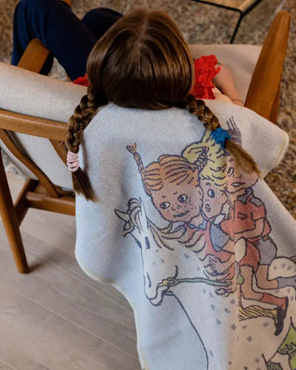 PIPPI Babyfilt Ridtur 72x105 cm - Filt