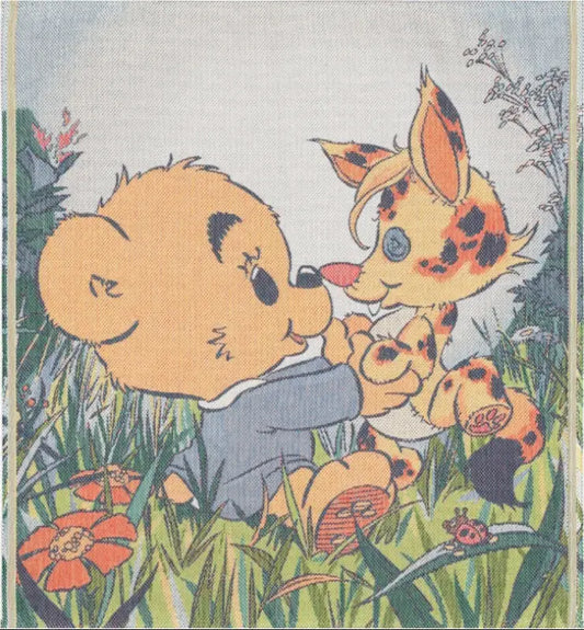 Pläd Brumma 70x75 bamse - Pläd
