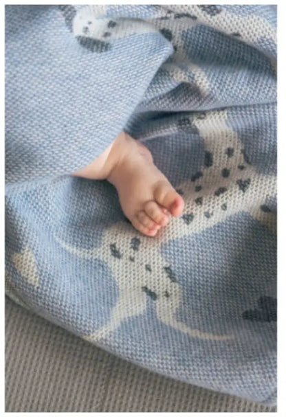 Pläd Dalmatiner 510 70x75 - Pläd