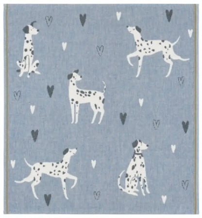 Pläd Dalmatiner 510 70x75 - Pläd