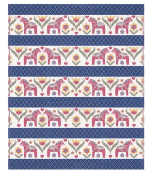 Pläd Parhästar 140x170 - Pläd