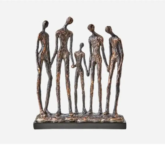 POSE Staty svart / brons - Dekoration