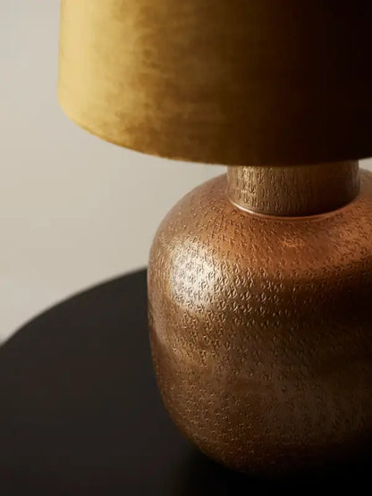 PR Lampfot Henry 34cm antikmässing - Belysning