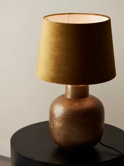 PR Lampfot Henry 34cm antikmässing - Belysning