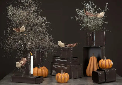 Pumpa orange 13 cm - Halloween