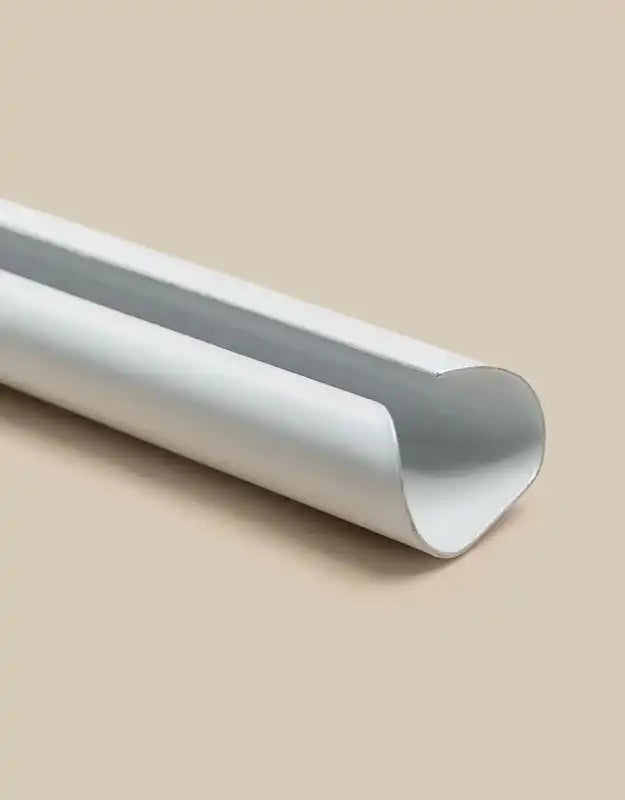Rak skena/förlängare vit 35-60 cm - stång
