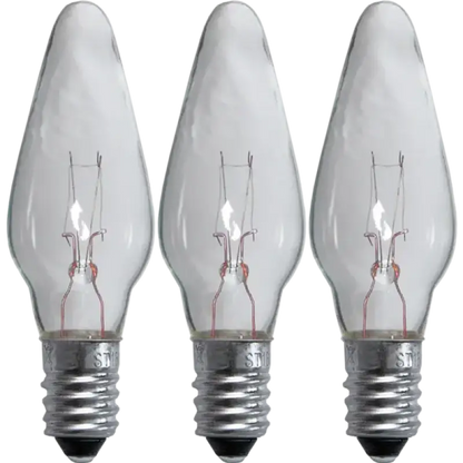 Reservlampa 3-pack E10 34V 3W - Reservlampa