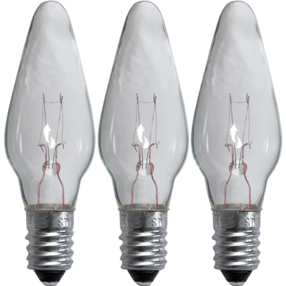 Reservlampa 3-pack E10 55V 3W - Reservlampa