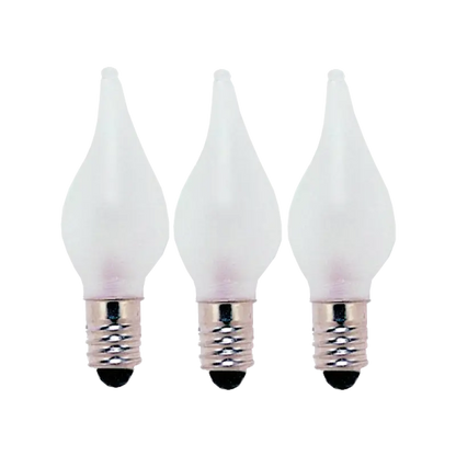 Reservlampa 3-pack frostad E10 55V 3W - Reservlampa