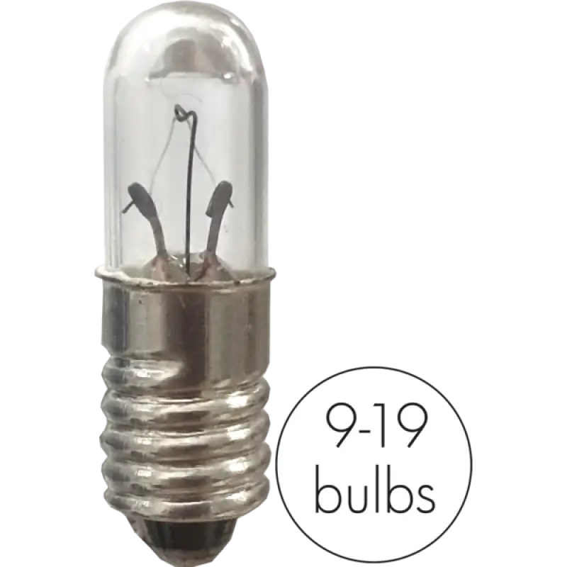 Reservlampa 5-pack E5 12V 0,8W - Reservlampa