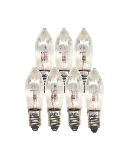 Reservlampa 7-pack E10 34 V 3 W - Reservlampa