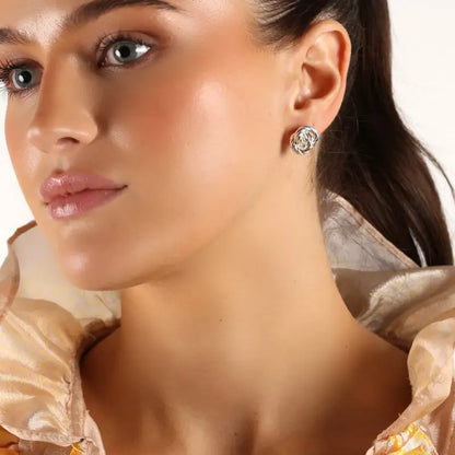 Row ear plain s - Örhänge