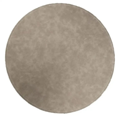 Rund bordstablett Vejby nougatbrun - Bordstablett