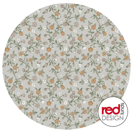 Rund Vaxduk Lotta 140cm linne - Vaxduk