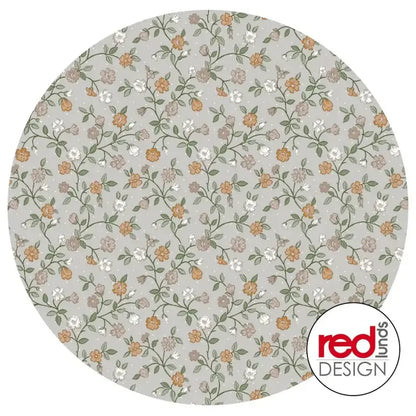 Rund Vaxduk Lotta 140cm linne - Vaxduk