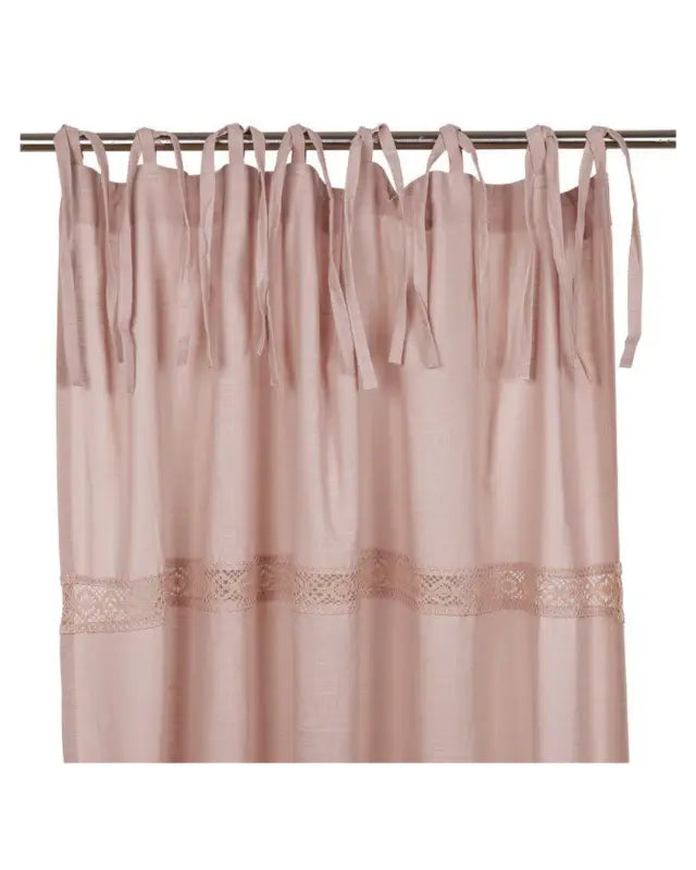 Sanna Gardinlängder 2-pack 115x240 cm rosa - gardiner