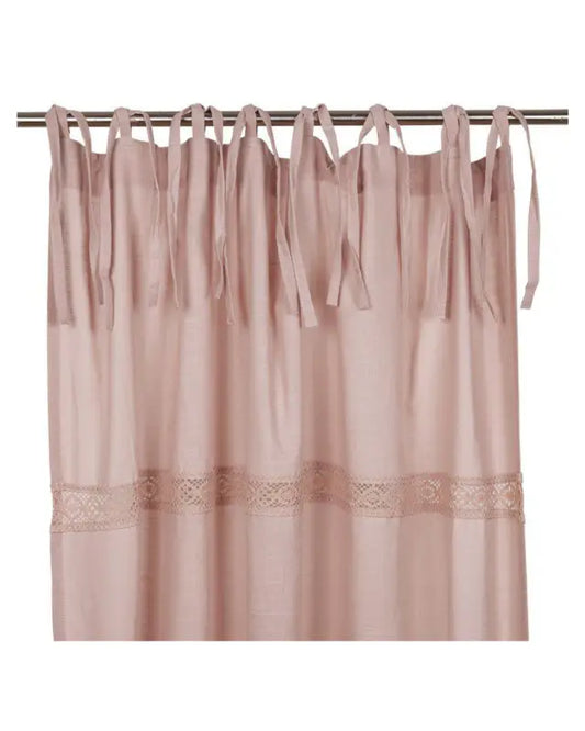 Sanna Gardinlängder 2-pack 115x240 cm rosa - gardiner