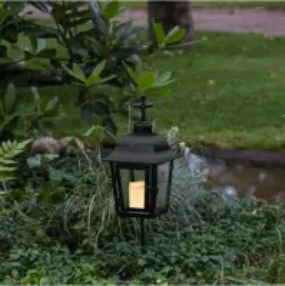 Serene Lykta Svart - Gravljus