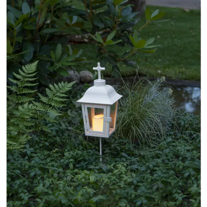 Serene Lykta vit - Gravlykta