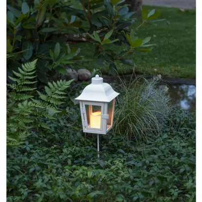 Serene Lykta vit - Gravlykta