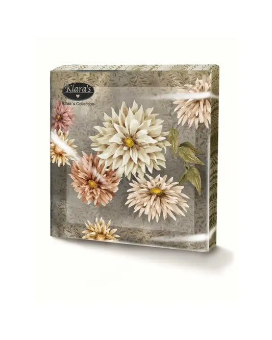 Servetter Höstblom 20-pack 33x33 cm - Servetter