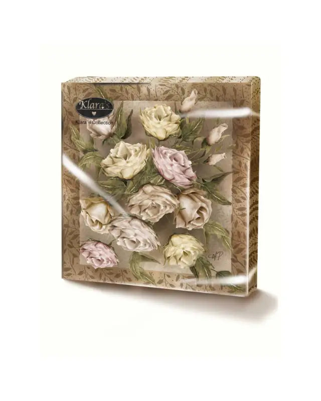 Servetter Ros Symfoni 20-pack 33x33 cm - Servetter