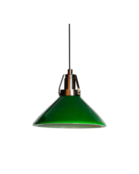 Skomakare 20 cm grön/antik - Lampa