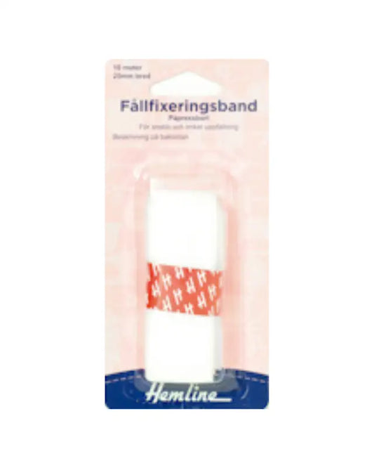 Snabbfållningsband/ Fållfixeringsband/ Fållband 10 meter - Sytillbehör