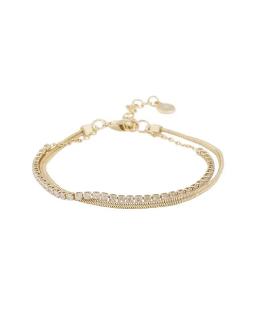 SNÖ Ace double brace g/clear - Armband