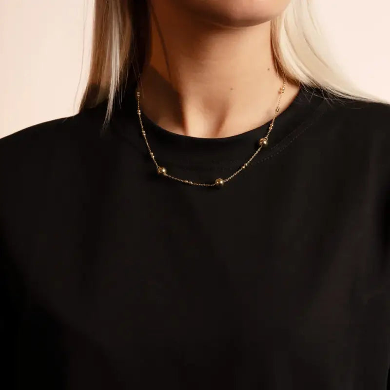 Snö Bennet chain neck 45 plain g - Halsband