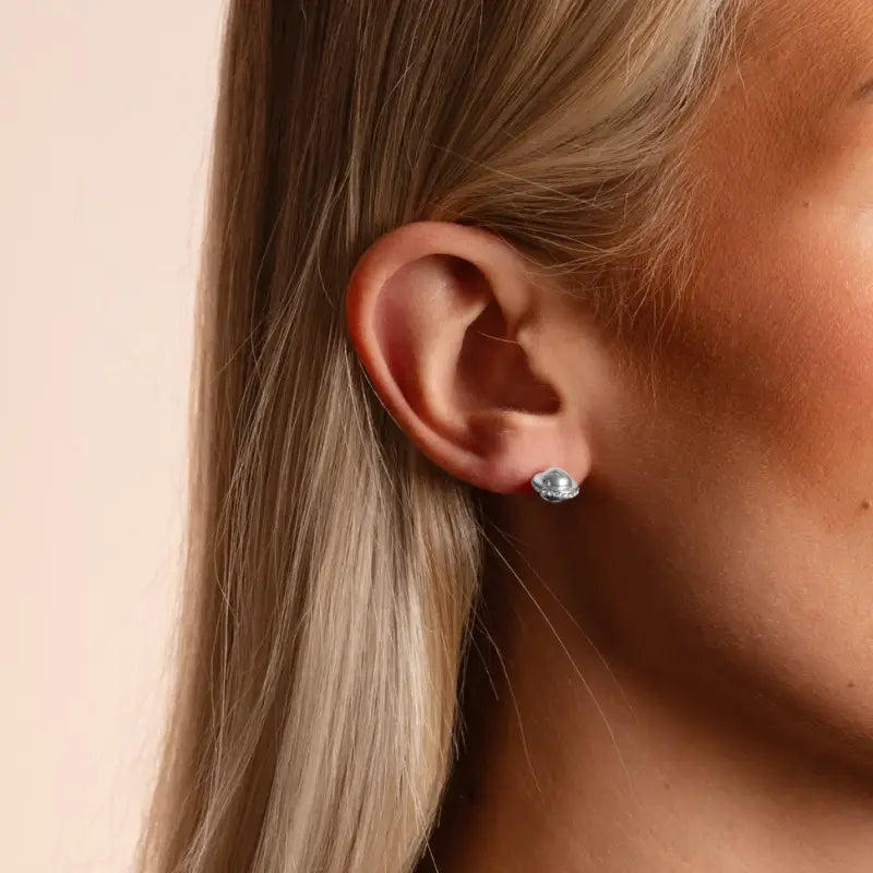 Snö Bennet halo ear s/clear - Örhängen